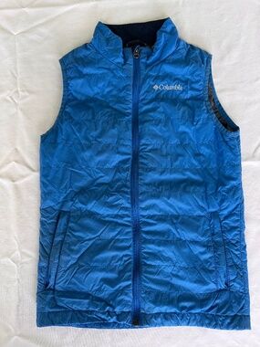 Columbia Kids Blue Omni-Heat Thermal Reflective Jacket - Size Medium